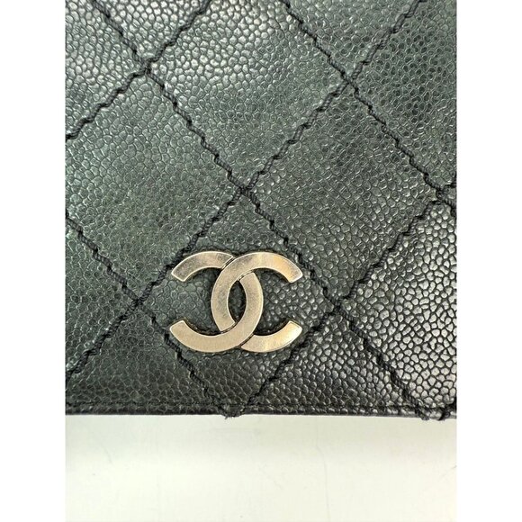 Chanel Vintage Wild Stitch Black Caviar Wallet - Picture 16 of 16